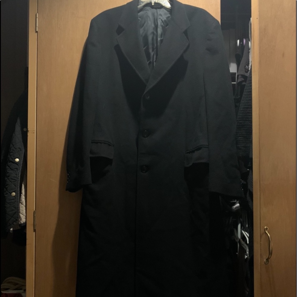 Men’s pure cashmere coat - Barney’s New York.